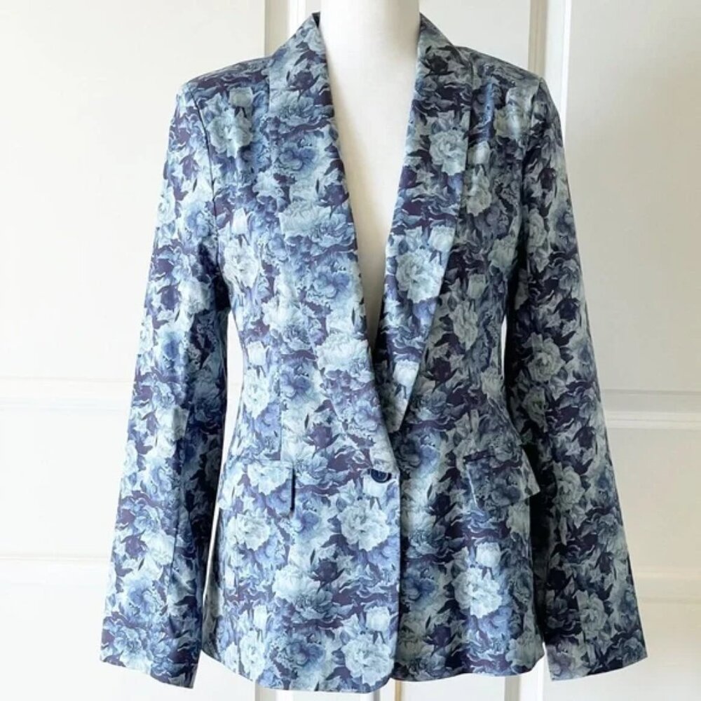 Wildfang Floral Blazer Size L